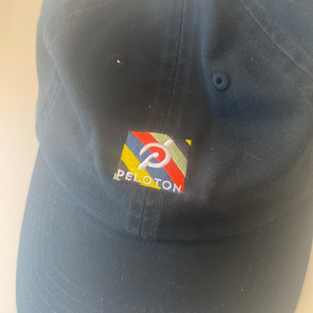 Peloton black homecoming baseball hat NWT